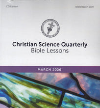 Load image into Gallery viewer, Christian Science Quarterly Bible Lesson CD - monthly editions