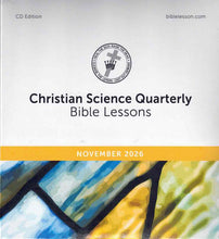 Load image into Gallery viewer, Christian Science Quarterly Bible Lesson CD - monthly editions