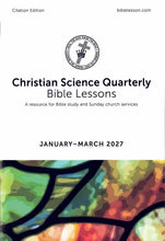 Load image into Gallery viewer, Christian Science Quarterly Bible Lessons - Citations Edition