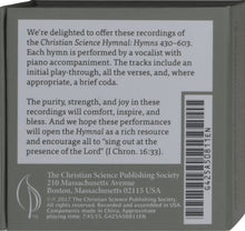 Load image into Gallery viewer, Christian Science Hymnal: Hymns 430–603 (USB)