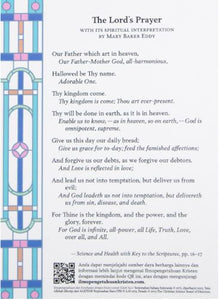 Doa Tuhan dengan makna rohaniah karangan Mary Baker Eddy