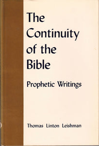The Continuity of the Bible: Prophetic Writings