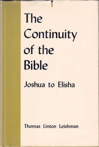 The Continuity of the Bible: Joshua to Elisha