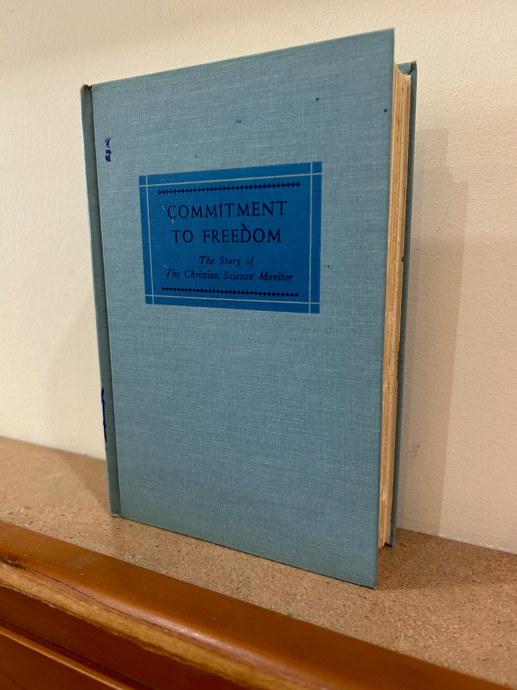 Commitment to Freedom: The Story of The Christian Science Monitor (Used)