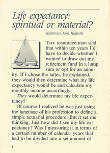 Life expectancy: spiritual or material?