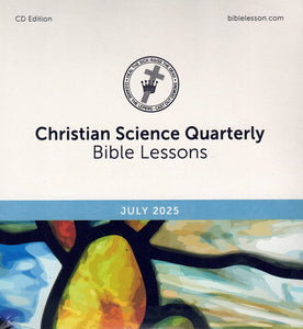 Christian Science Quarterly Bible Lesson CD - monthly editions