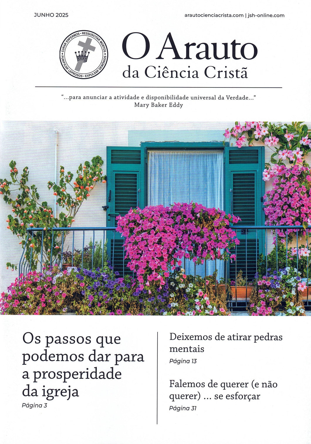 O Arauto da Ciência Cristã - vários meses
