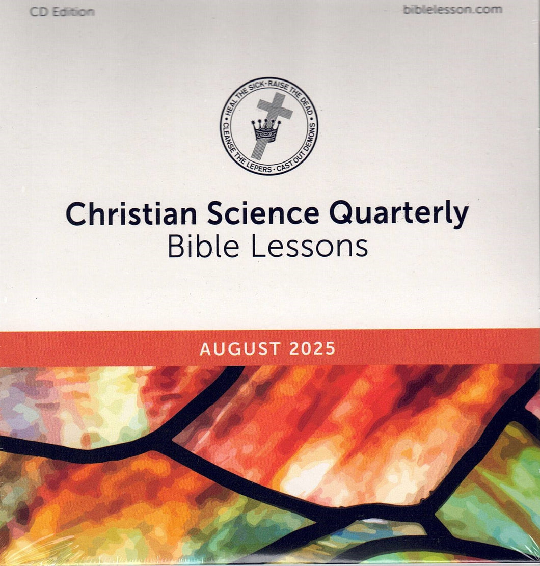 Christian Science Quarterly Bible Lesson CD - monthly editions