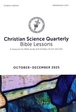 Load image into Gallery viewer, Christian Science Quarterly Bible Lessons - Citations Edition
