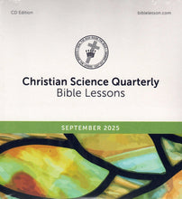 Load image into Gallery viewer, Christian Science Quarterly Bible Lesson CD - monthly editions

