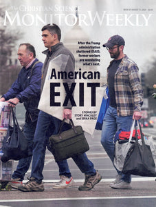 The Christian Science Monitor - weekly magazine