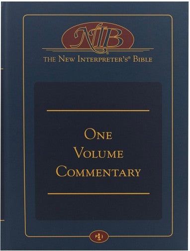 The New Interpreter’s Bible One-Volume Commentary