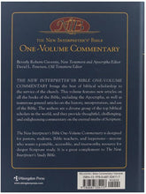 Load image into Gallery viewer, The New Interpreter’s Bible One-Volume Commentary
