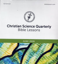 Load image into Gallery viewer, Christian Science Quarterly Bible Lesson CD - monthly editions
