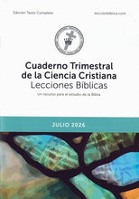 Load image into Gallery viewer, Cuaderno Trimestral de la Ciencia Cristiana Lecciones Bíblicas - edición texto completo
