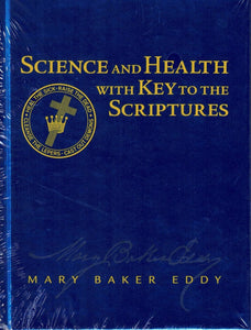 Science and Health with Key to the Scriptures - Study Edition (Metallic blue hardback)