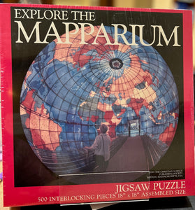 Mapparium, jigsaw puzzle