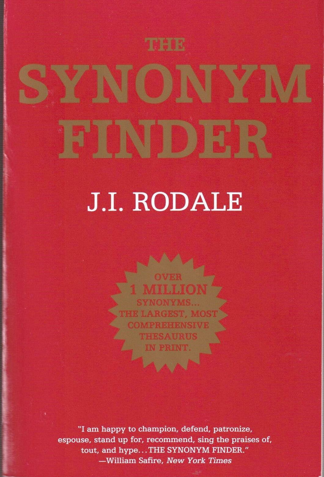 Rodale's Synonym Finder