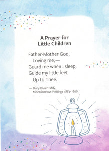 A Prayer for Little Children - card