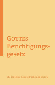 GOTTES Berichtigungsgesetz