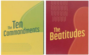Ten Commandments and Beatitudes Foldout