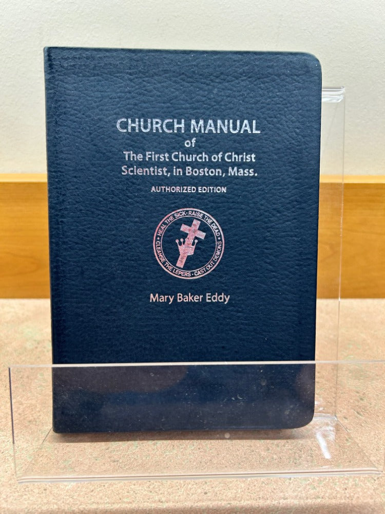 Church Manual - Leather Sterling edition - used like new - unboxed