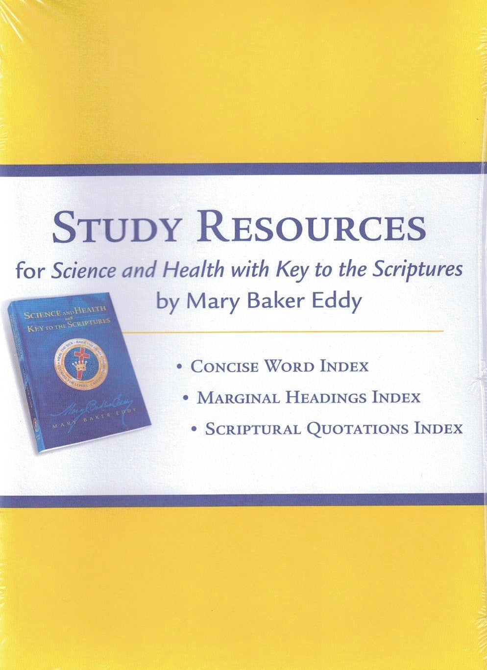 Study Resources for Science and Health with Key to the Scriptures