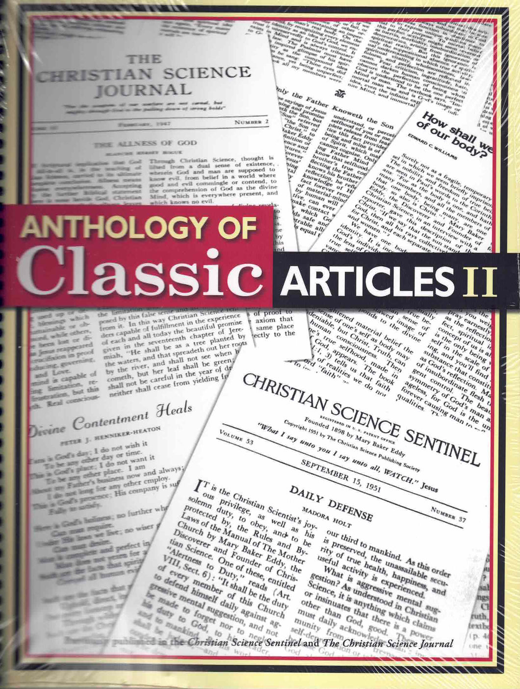 Anthology of Classic Articles II